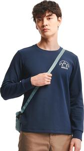 Футболка с длинным рукавом Eggle Casual (Official) с защитой от УФ-излучения Aigle, темно-синий