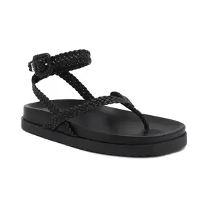 Кожаные сандалии Patrizia Pepe, черный