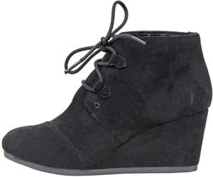 Женские ботильоны Dunes Zeta на танкетке + доступна широкая полнота Dune London, Black