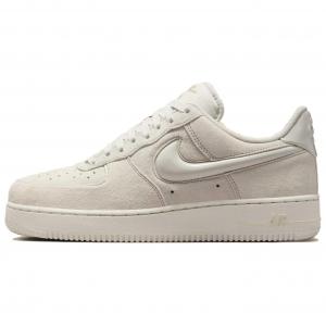 Nike Низкие скейтбордистские кроссовки Air Force 1, унисекс, цвет экрю