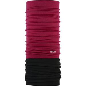 Шарф из мериносовой шерсти P.A.C., цвет plum