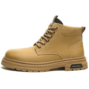 Мужские ботинки Cahhrrn X Martin Boot Men Beige Mulinsen