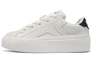 Туфли Pie Shoes Пара с ракушкой на носке Противоскользящие и дышащие низкие кеды для скейтборда унисекс TUOPIN, белый (мужские)