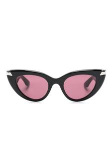 Солнцезащитные очки 0442S в оправе 'кошачий глаз' Alexander McQueen Eyewear, черный