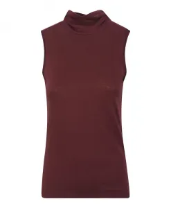 Топ из кашемирового хлопка чернослив Португалия Majestic Filatures, фиолетовый