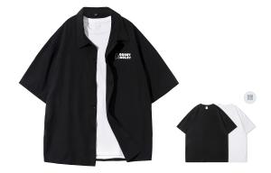 Рубашка унисекс BOBBY ABLEY, Белый Розовый (Градиент)