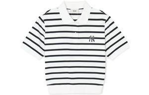 Футболка поло New York Yankees женская белая MLB