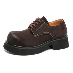 PAVEA Мужские повседневные туфли мужские низкие тёмно-коричневые, цвет Dark Coffee