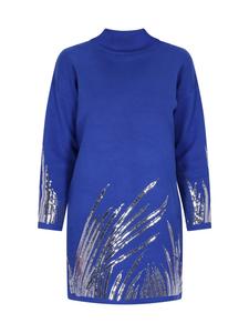 Платье до колена faina Dress, синий