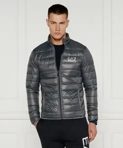 Куртка Пухова Regular fit Ea7, серый
