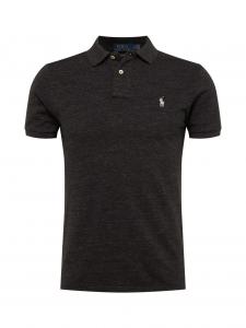 Узкая футболка Polo Ralph Lauren, пестрый черный