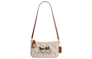 COACH Женская сумка через плечо из искусственной и натуральной кожи