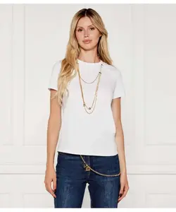 Футболка Regular fit Elisabetta Franchi, белый