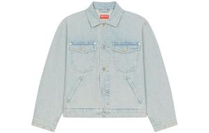 KENZO Женская джинсовая куртка, цвет Blue