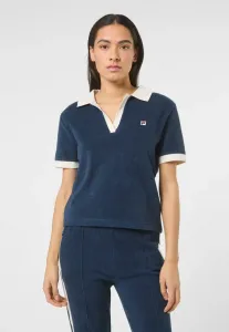 Поло-Рубашка belfort с отложным воротником-стойкой Fila, Black Iris-Egret