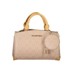 Бежевая полиэтиленовая сумка Valentino Bags