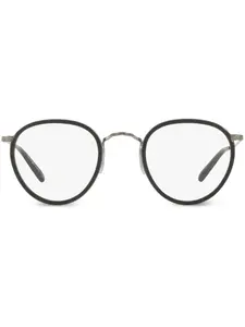 Очки в круглой оправе Oliver Peoples, черный