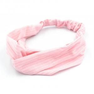 Розовый ободок для волос с узлом в стиле бохо Inna Marka