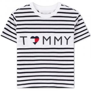 Tommy Hilfiger Футболка black white stripes kids'