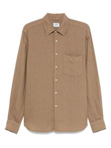ASPESI льняная рубашка, коричневый