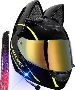 Шлем TBTBZXCV Bluetooth с ушками, черный