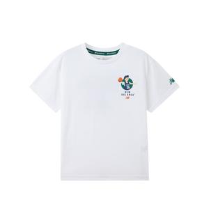 New Balance Футболка NB White для детей 3-7 лет