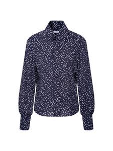 Блуза SEIDENSTICKER August Drop 252, темно-синий