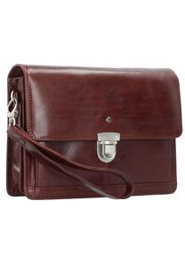 Кожаная сумка на руку Toscana 24,5 см Esquire, цвет Coffee