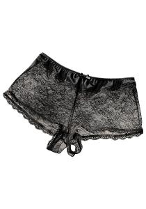 Трусы PETITE FLEUR GOLD Panty Ouvert, черный