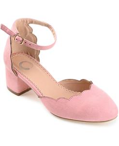 Женские туфли на каблуке Edna с ремешком на щиколотке Journee Collection