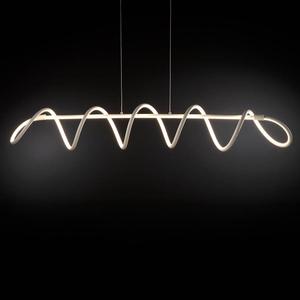 Подвесной светильник ONLI Spirale, алюминий - 1-пламенный