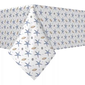 Квадратная скатерть, 100% полиэстер, 70x70 дюймов, украшение для морского побережья