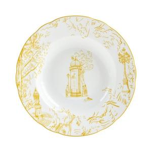 Суповая тарелка Bernardaud Tout Paris Rim, желтый