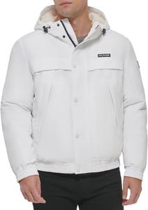 Мужская куртка для снорклинга Tommy Hilfiger Arctic Cloth с подкладкой из шерпы, White