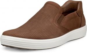 Мужские мягкие слипоны ECCO Soft 7, Cocoa Brown