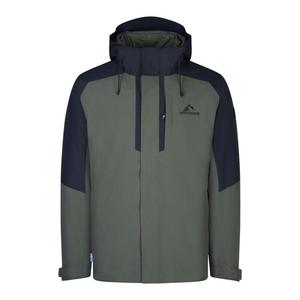 Мужской походный дождевик Westfjord, цвет moosgrün/schwarz