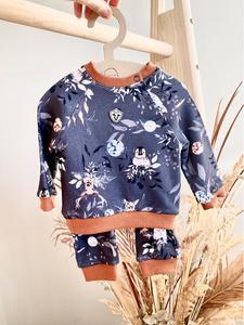 Спортивный костюм regular fit Robin JZF242 Jamiks, синий