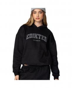 Женская толстовка с капюшоном Edikted, Black
