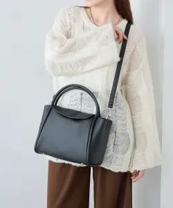 сумка-клатч/сумка с клапаном и сквозной ручкой