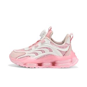 Кроссовки для бега с низким верхом, противоскользящие, с амортизацией, устойчивые к истиранию, дышащие, с балансировкой, детские NEZHACHAOHAI, розовый