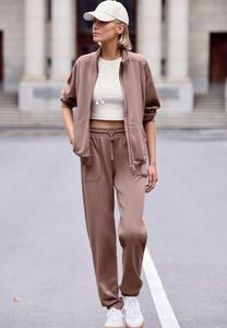 Толстовка Copenhagen Studios Zip-up sweatshirt, Braun/Brown