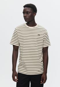 Футболка DOUBLE A BY W.W. WW ACE STRIPE, Grape Leaf/Evergreen