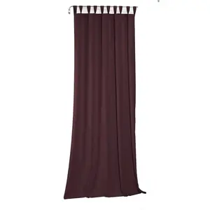 Штора Newbury с петлями, 1 шт., по размеру Wirth, Aubergine