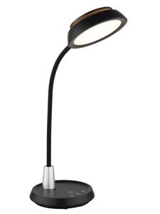 Globo lighting Настольная лампа "KIRK" черного цвета