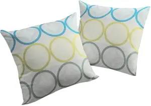 Вирт декоративная подушка "Zirbello", чехол без наполнителя, 2 шт Wirth 40х60 см, синий/зеленый