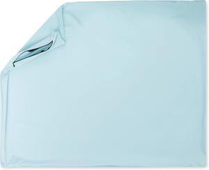 PILLOWY Наволочка для подушки Premium Microbead, X-Large Extra Smooth — ультракомфортный сон с шелковистой антивозрастной наволочкой 85% спандекс/15% нейлон, дышащая, охлаждающая, Sweet Baby Blue