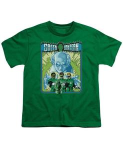 Детская футболка с коротким рукавом Gl 184 Cover Green Lantern, Medium green