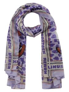 Шарф Codello PEANUTS, фиолетовый