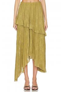 Юбка с кружевными оборками Weworewhat, цвет willow