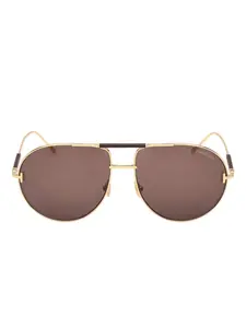 Солнцезащитные очки в оправе "пилот" Tom Ford, золотистый